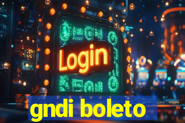 gndi boleto